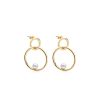 Picture of A²OTP Women's Geometric Pearl Jewelry Set – Minimalist Elegant Piece – Perfect Gift